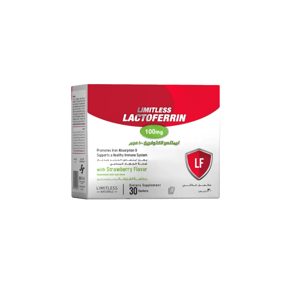 Limitless Lactoferrin 100mg 30 Sachets - Wellness Shoppee