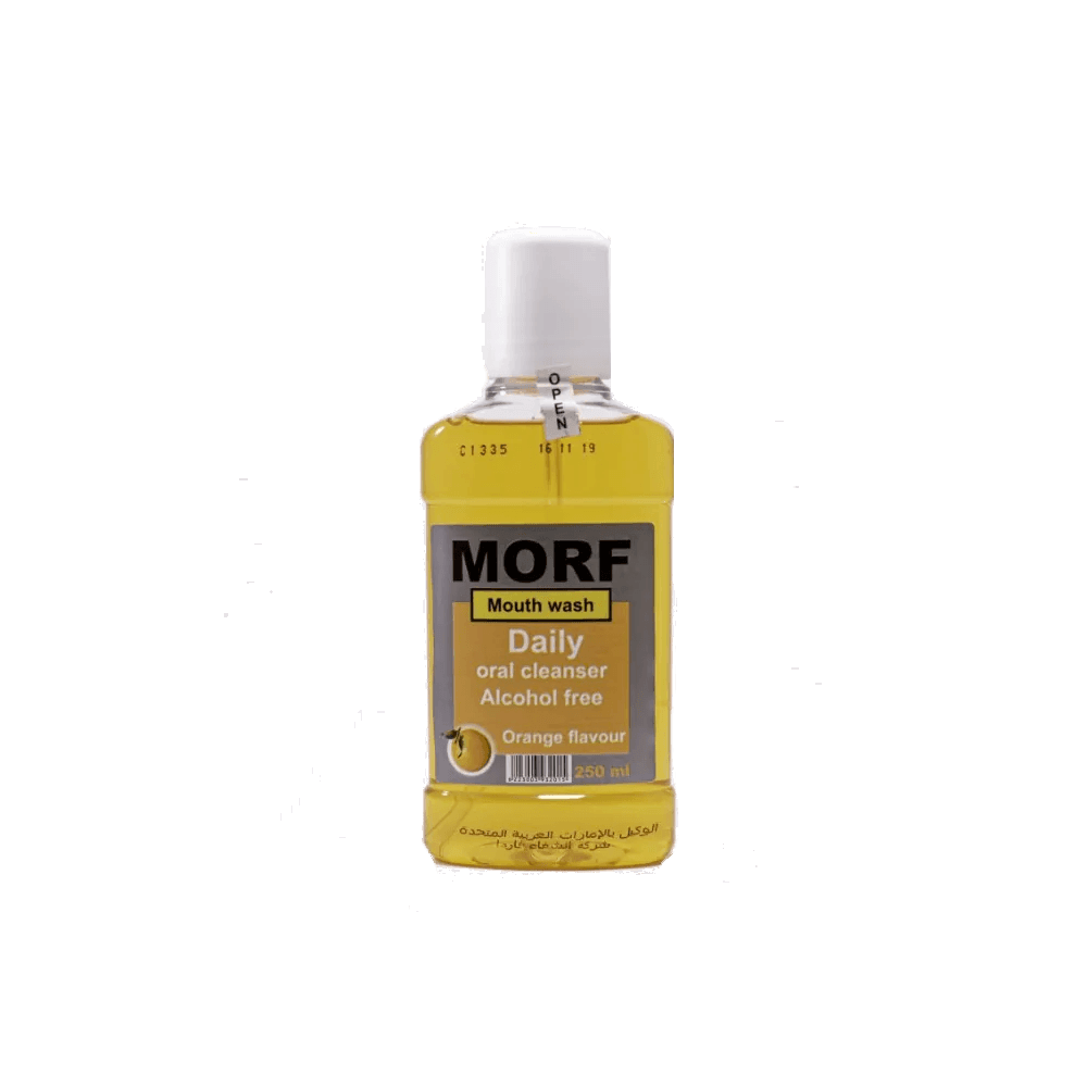 Morf Mouthwash 250ml Orange - Wellness Shoppee