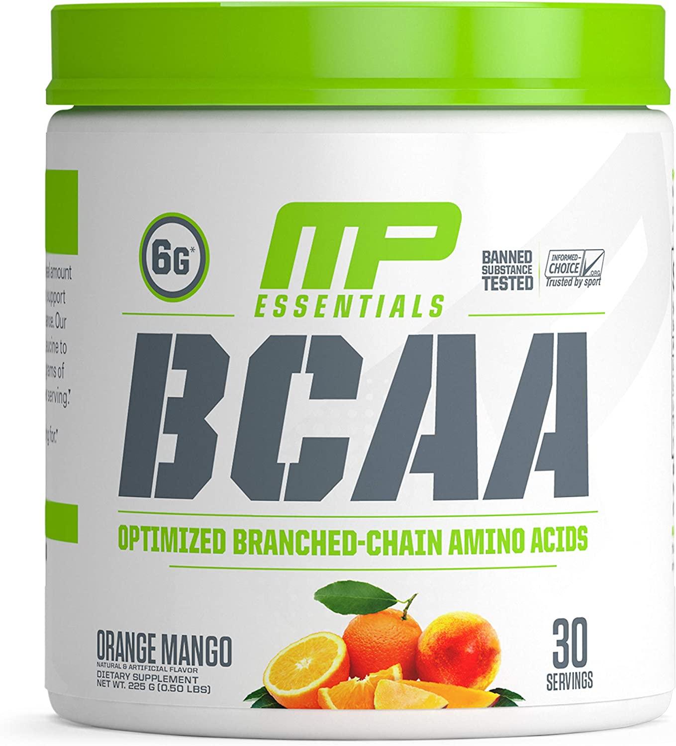 Musclepharm BCAA Orange Mango 30 Servings - Wellness Shoppee