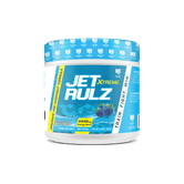 Muscle Rulz jet Rulz Extreme Pre Workout Blue Razz - Wellness Shoppee