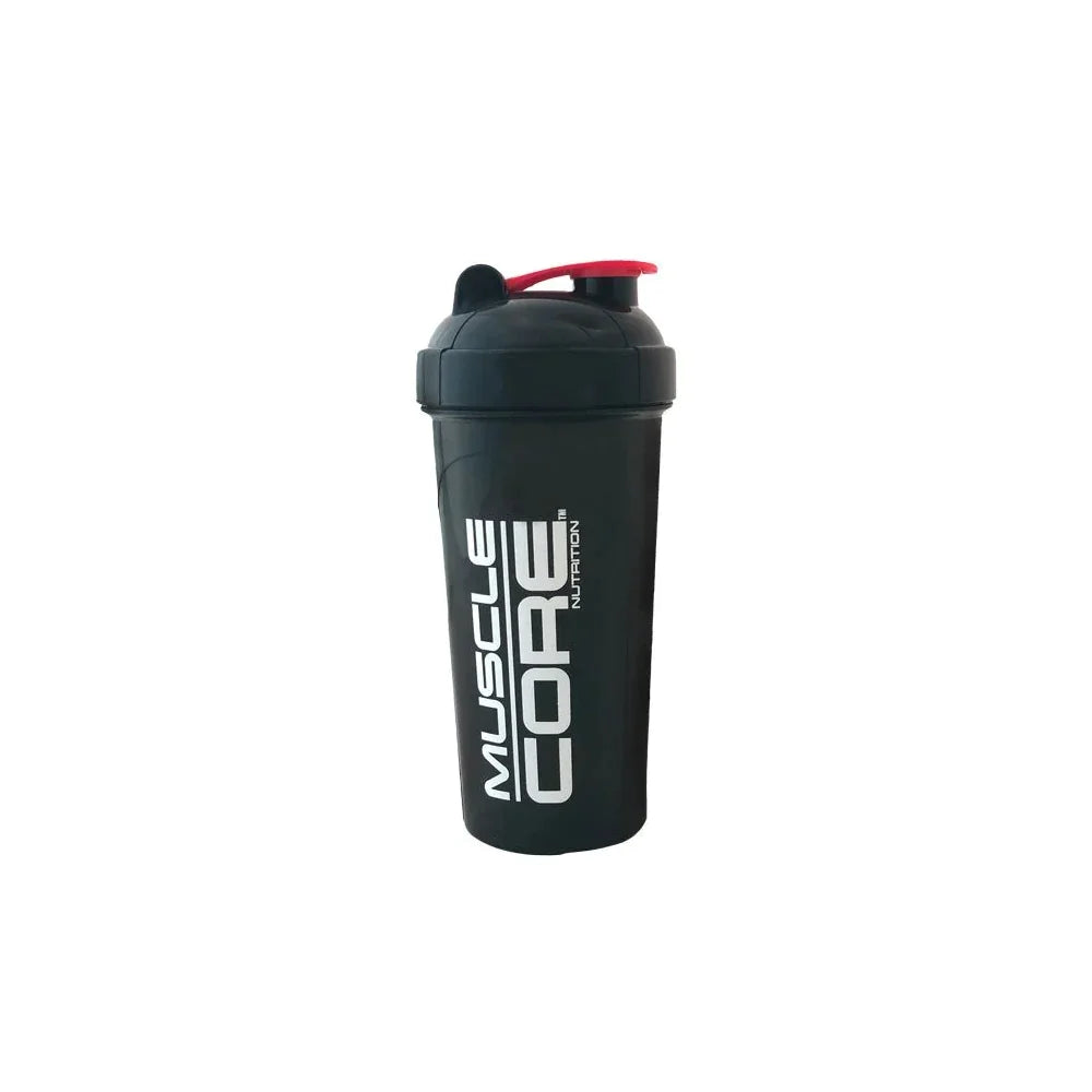 Muscle Core Shaker Cup Black 25 oz - Wellness Shoppee