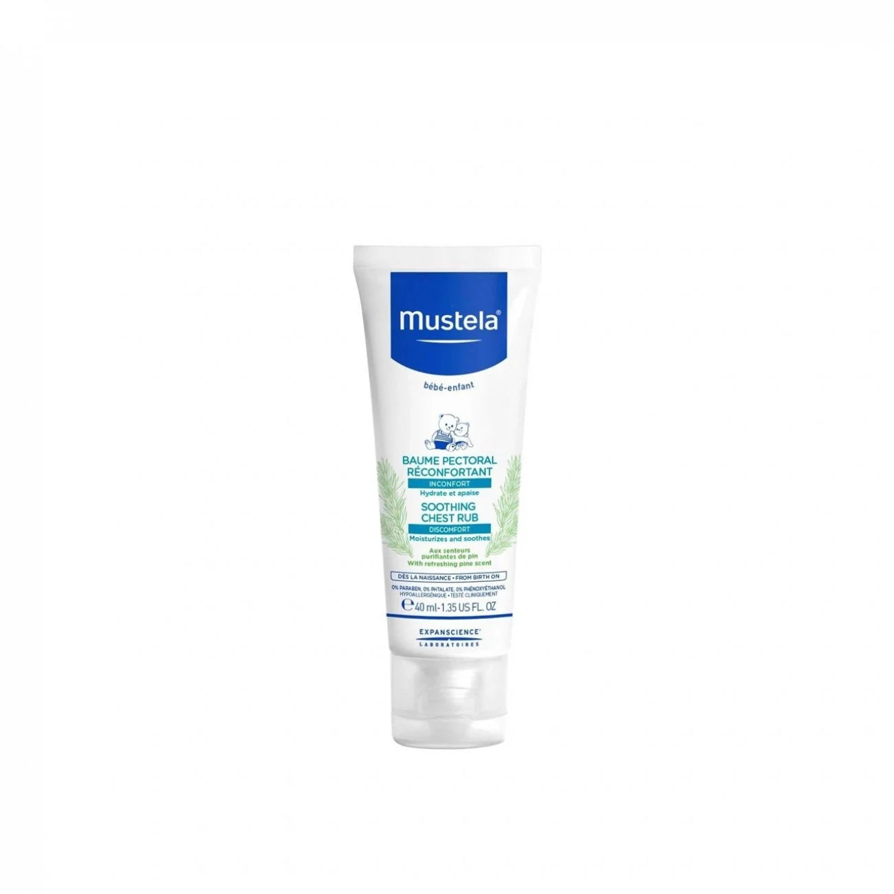 MOSTELA BABY SOOTHING CHEST RUB 40 ML - Wellness Shoppee