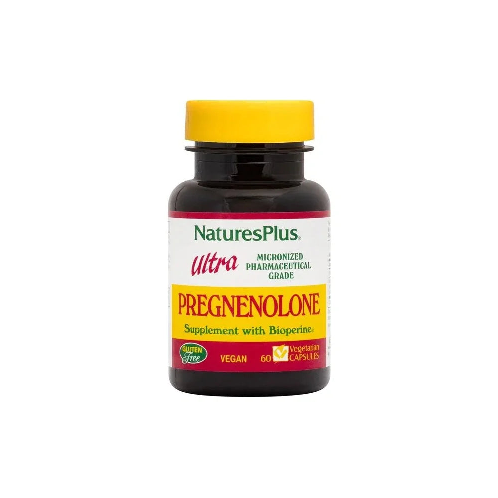 Natures Plus Ultra Pregnenol 1 Maximized With Bioperine 60 Capsules - Wellness Shoppee