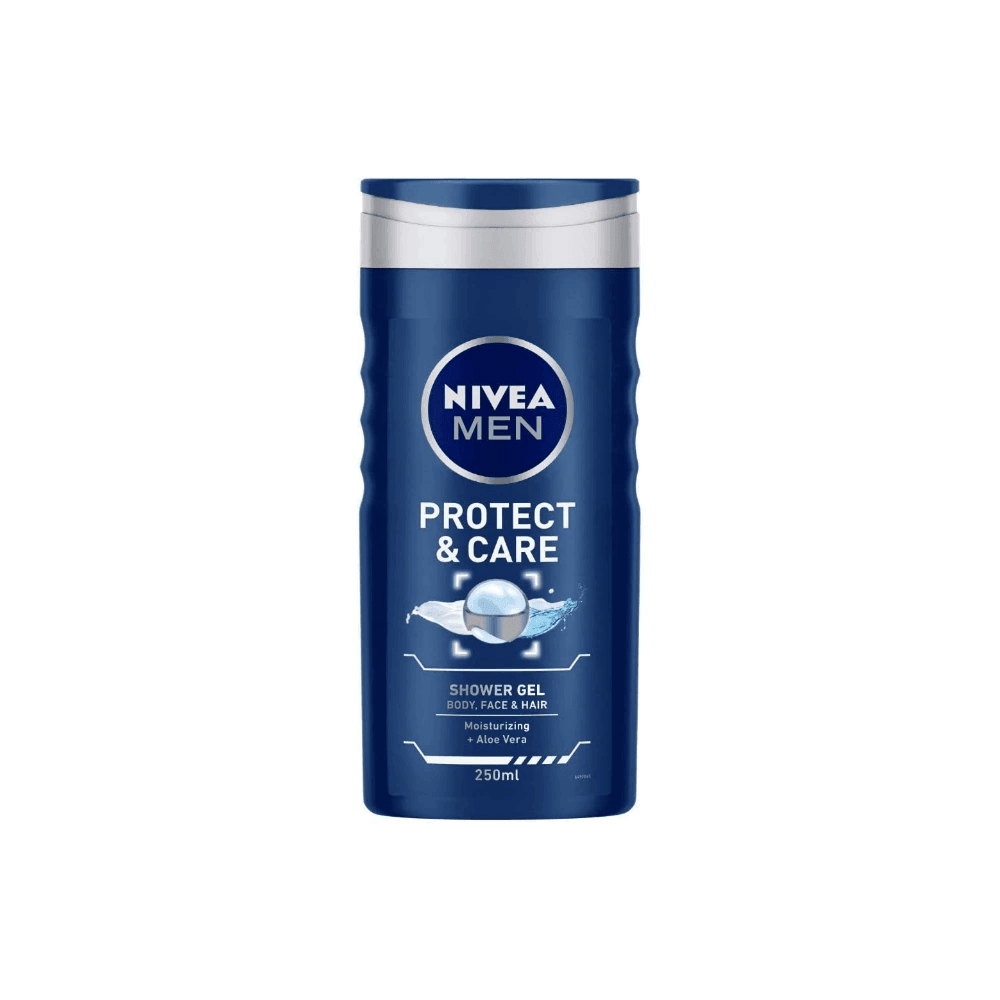 Nivea Men Shower Gel Protect and Care 250ml - Wellness Shoppee