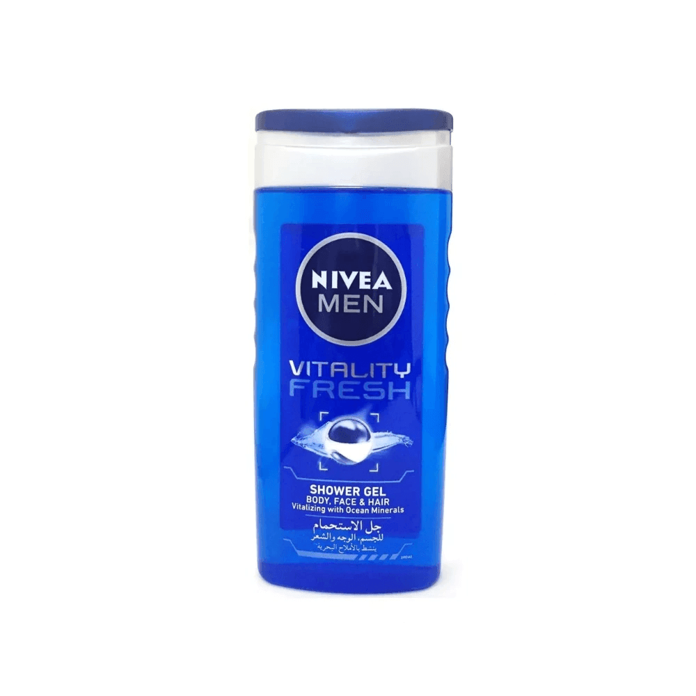 Nivea Men Vitality Fresh Shower Gel 250 ml - Wellness Shoppee