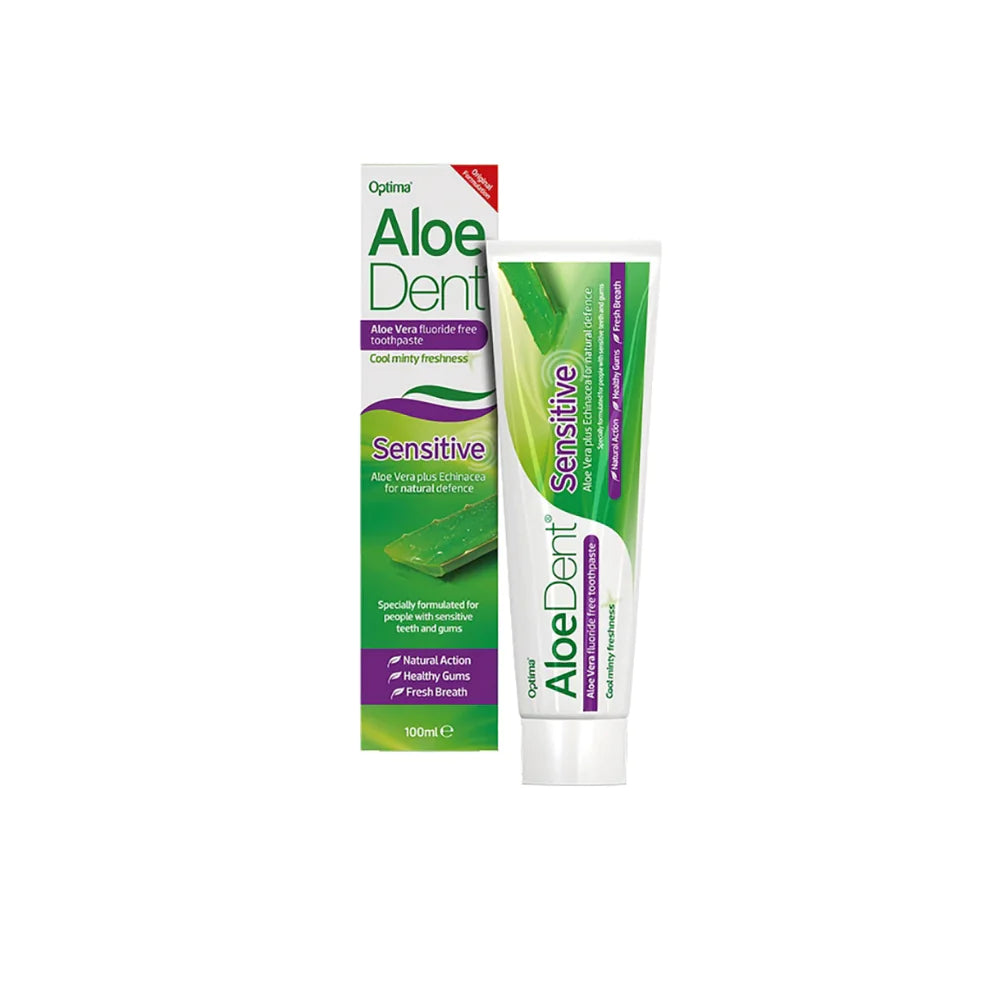 Optima Aloedent Sensitive Toothpaste 100ml - Wellness Shoppee