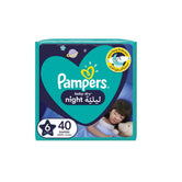 Pampers Baby Dry Night Diaper Size 6, 14+ Kg 40s - Wellness Shoppee