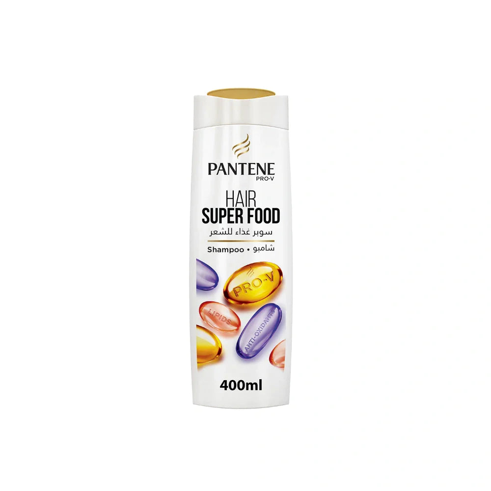 Pantene Pro-V Hair Super Food Shampoo 400ml - Wellness Shoppee