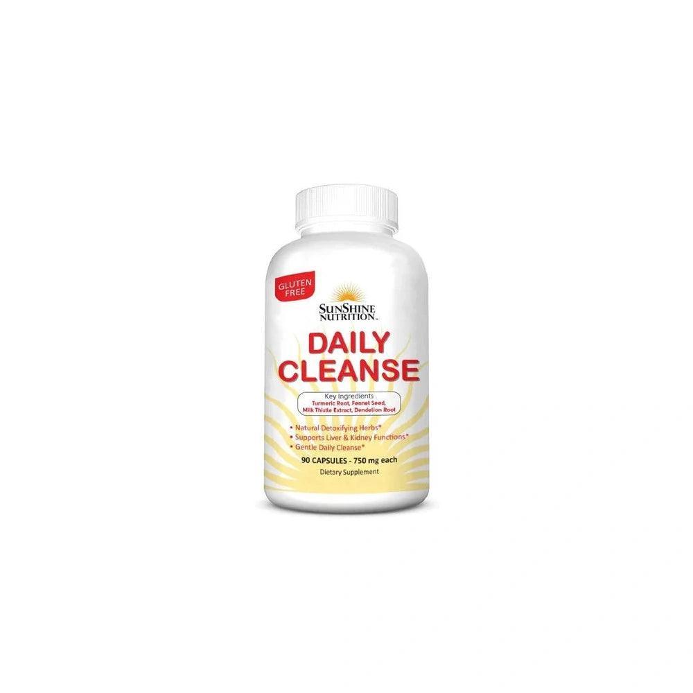 Sunshine Nutrition Daily Cleanse 90 Capsules - Wellness Shoppee