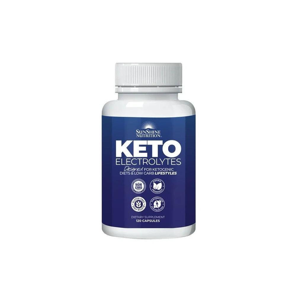 Sunshine Nutrition Keto Electrolytes 120s Capsules - Wellness Shoppee