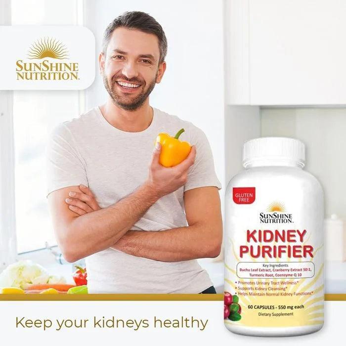 Sunshine Nutrition Kidney Purifier 60 Caps - Wellness Shoppee