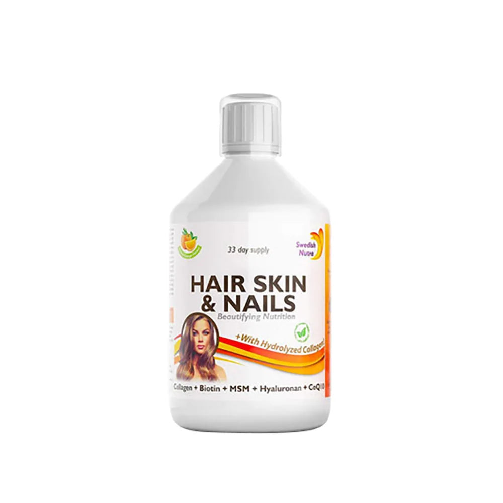 Swedish Nutra Liquid Collagen Hair Skin & Nails 500ml - Wellness Shoppee