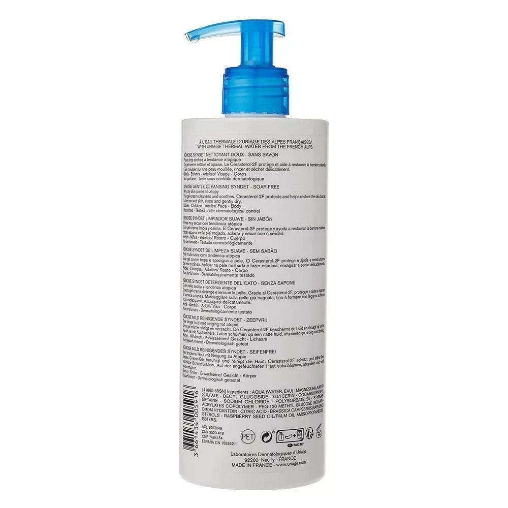 Uriage Xémose Gentle Cleansing Syndet 500ml - Wellness Shoppee