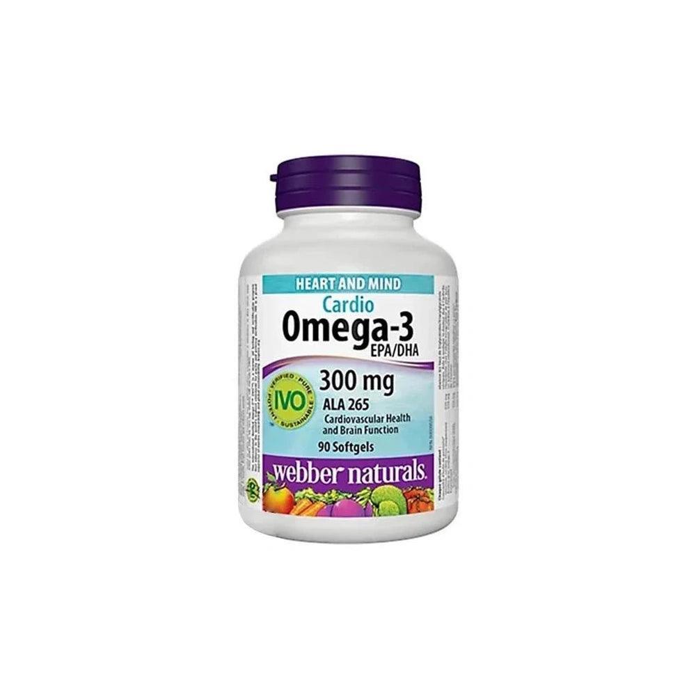 Webber Naturals Omega 3 Cardio 90s - Wellness Shoppee